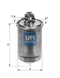 Фильтр топлива UFI 24.365.01