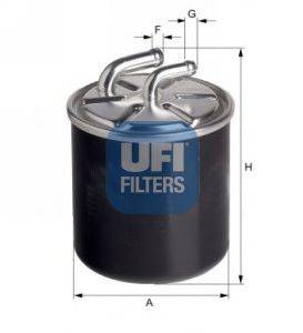 Фильтр топлива UFI 24.436.00