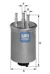 Фильтр топлива UFI 24.445.00