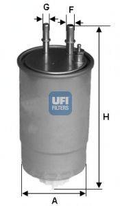 Фильтр топлива UFI 24.ONE.01