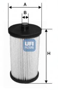 Фильтр топлива UFI 26.012.00