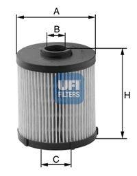 Фильтр топлива UFI 26.021.00