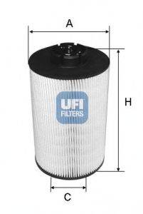 Фильтр топлива UFI 26.039.00