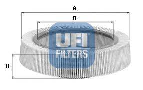 Повітряний фільтр UFI 30.969.00