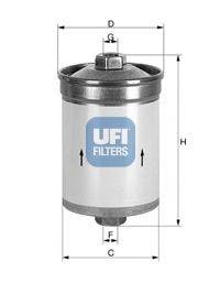 Фильтр топлива UFI 31.502.00