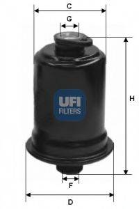 Фильтр топлива UFI 31.712.00