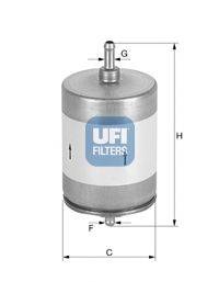 Фильтр топлива UFI 31.817.00