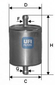 Фильтр топлива UFI 31.836.00