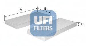 Фильтр воздуха в салоне UFI 53.154.00