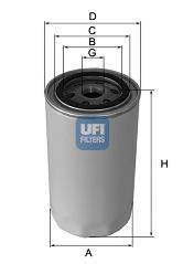 Масляний фільтр UFI 23.130.02