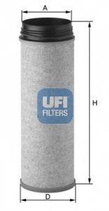 Воздушный фильтр (добавочного воздуха) UFI 27.A04.00