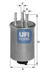 Фильтр топлива UFI 24.115.00