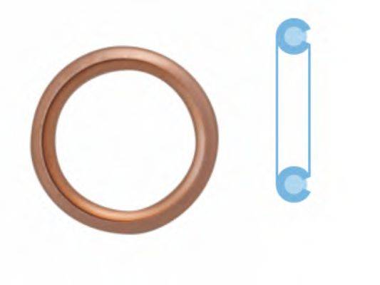 Уплотнительное кольцо сливной пробки CORTECO 407711H