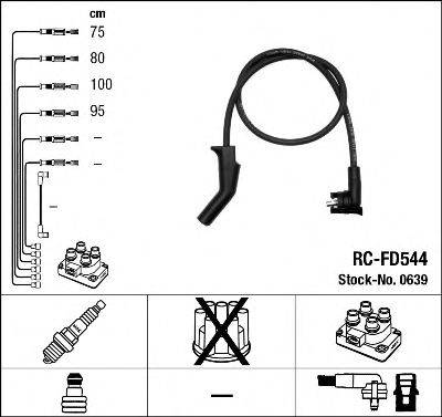 Провода зажигания (комплект) NGK 0639