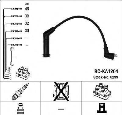 Провода зажигания (комплект) NGK 6299