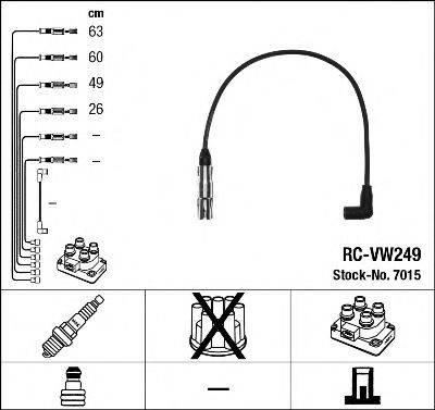 Провода зажигания (комплект) NGK 7015
