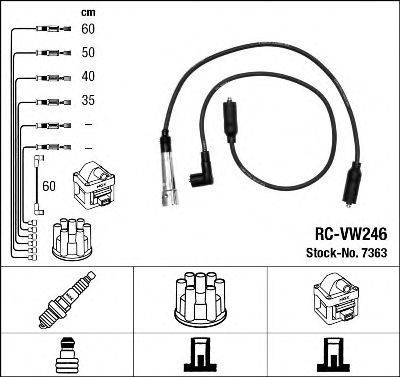 Провода зажигания (комплект) NGK 7363