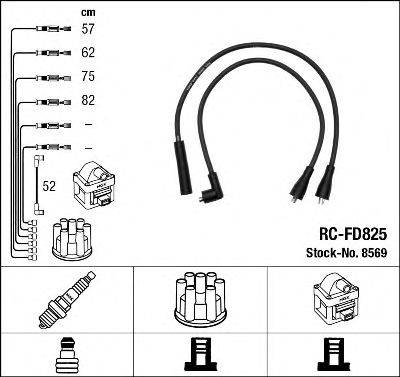 Провода зажигания (комплект) NGK 8569
