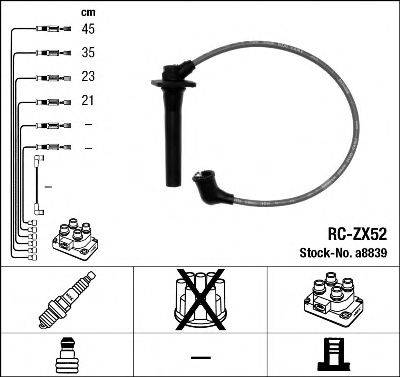 Провода зажигания (комплект) NGK 8839