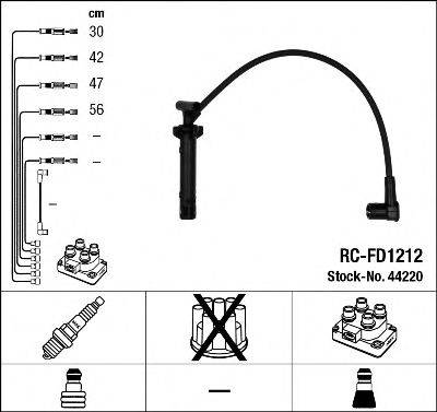 Провода зажигания (комплект) NGK 44220
