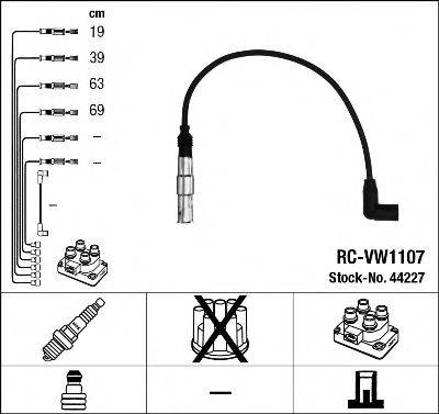 Провода зажигания (комплект) NGK 44227