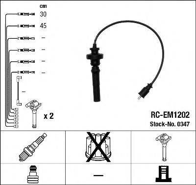 Провода зажигания (комплект) NGK 0347