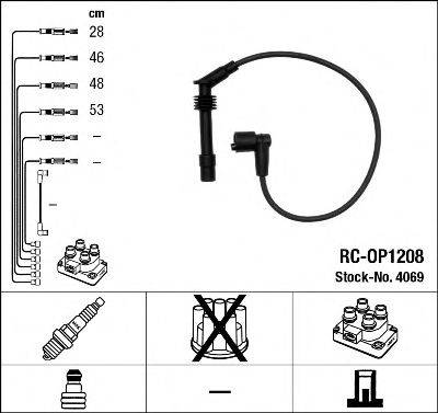 Провода зажигания (комплект) NGK 4069