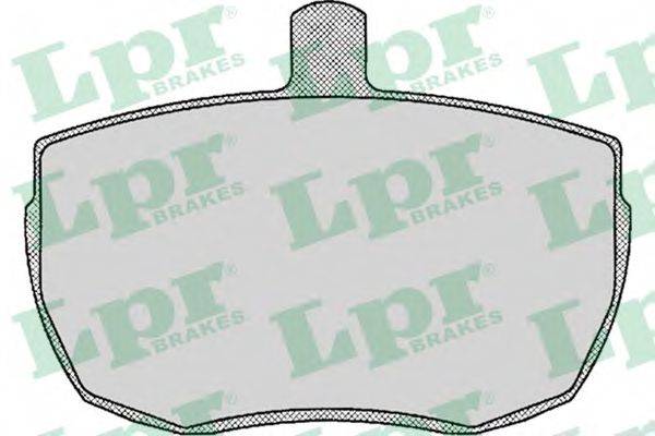 Колодки (дисковый тормоз) LPR 05P140