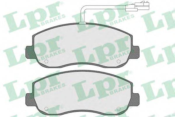 Колодки (дисковый тормоз) LPR 05P1579