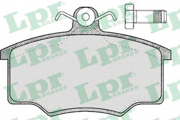 Колодки (дисковый тормоз) LPR 05P188