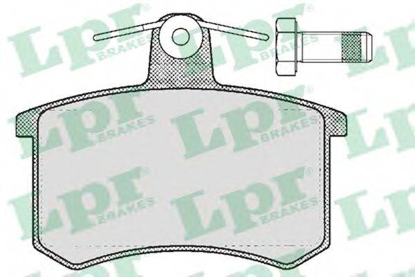 Колодки (дисковый тормоз) LPR 05P215