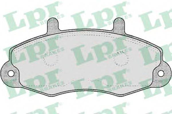 Колодки (дисковый тормоз) LPR 05P481