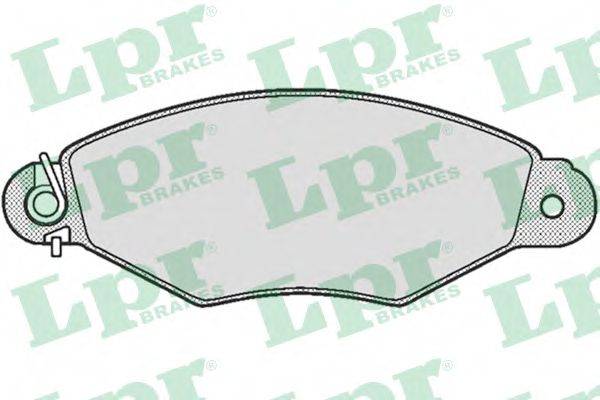Колодки (дисковый тормоз) LPR 05P662