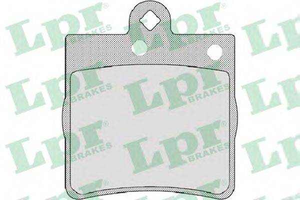 Колодки (дисковый тормоз) LPR 05P726