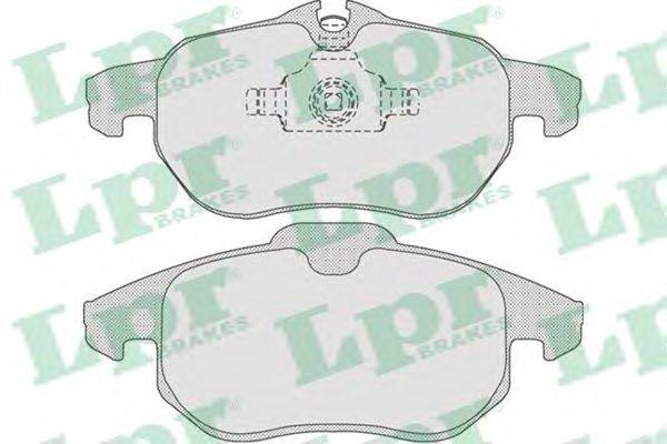 Колодки (дисковый тормоз) LPR 05P814