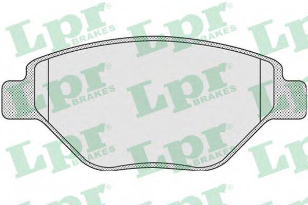 Колодки (дисковый тормоз) LPR 05P910