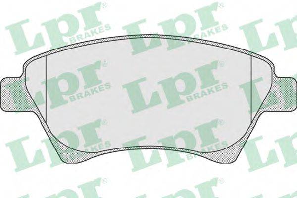 Колодки (дисковый тормоз) LPR 05P911