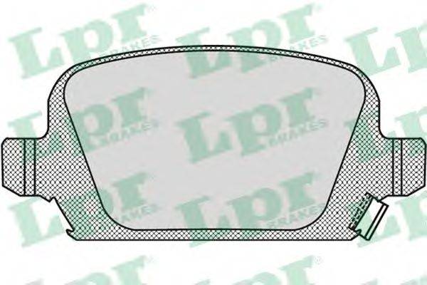 Колодки (дисковый тормоз) LPR 05P998