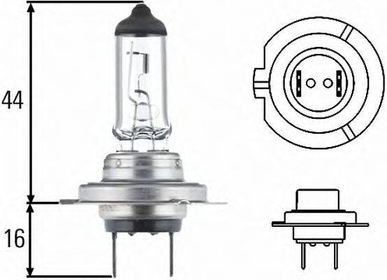 Лампа накаливания, фара дальнего света; Лампа накаливания, основная фара; Лампа накаливания, противотуманная фара; Лампа накаливания; Лампа накаливания, основная фара; Лампа накаливания, противотуманная фара; Лампа накаливания, фара с авт. системой стабилизации; Лампа накаливания, фара дневного освещения HELLA 8GH 007 157-121