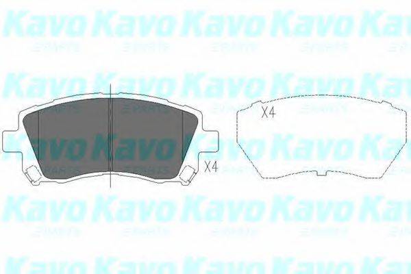 Колодки (дисковый тормоз) KAVO PARTS KBP-8001