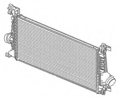 Радиатор интеркуллера  NRF 30318