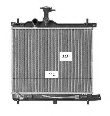 Радиатор охлаждения двигателя NRF 58460