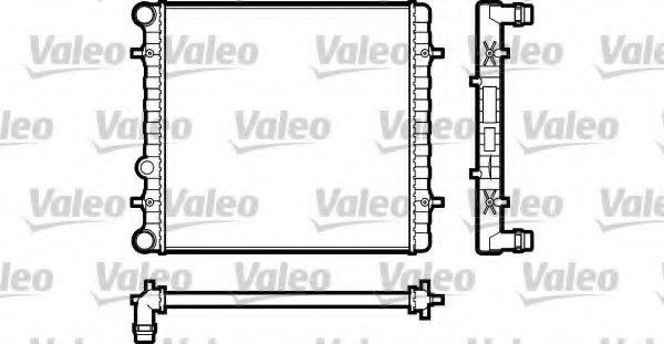 VALEO 731606 Радиатор охлаждения двигателя