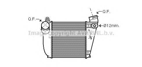 Радиатор интеркуллера  AVA QUALITY COOLING AIA4354