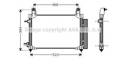 Конденсатор, кондиціонер AVA QUALITY COOLING DW5081D