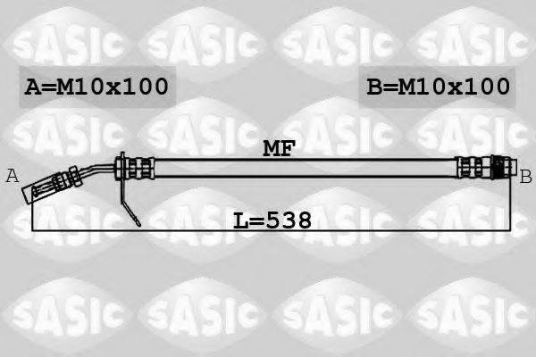 Гальмівний шланг SASIC 6604009