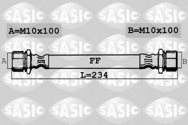Шланг тормозной системы SASIC SBH6366