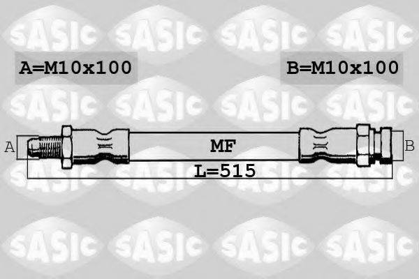Шланг тормозной системы SASIC 6600055