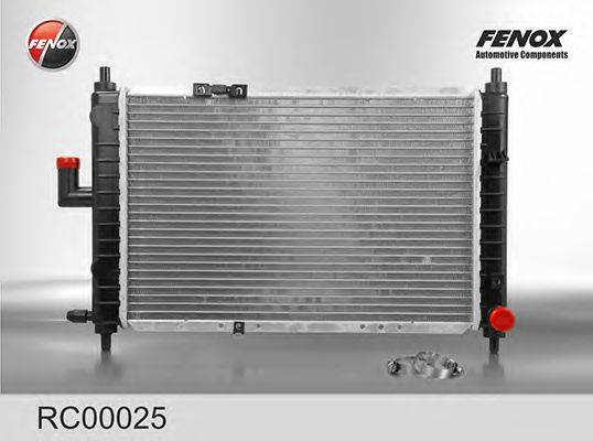 FENOX RC00025 Радиатор охлаждения двигателя