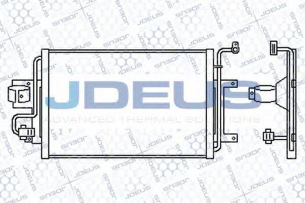 JDEUS 701M06 Конденсатор кондиционера